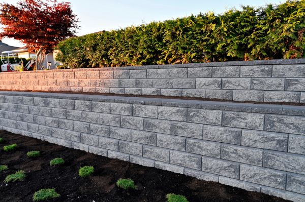 Concrete Retaining Wall Installation in Visalia