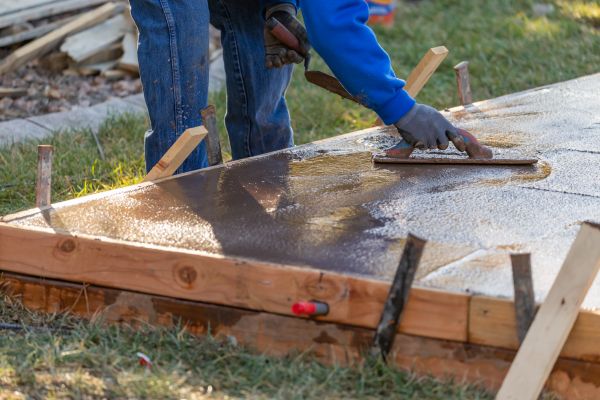 Patio Slab Construction in Visalia