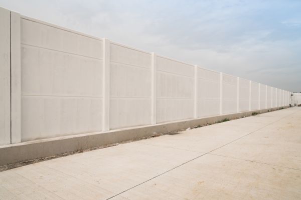Concrete Fence Construction in Visalia