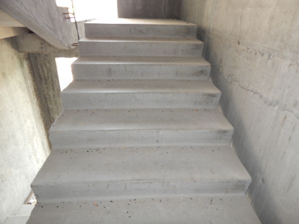 Poured Stair Construction in Visalia