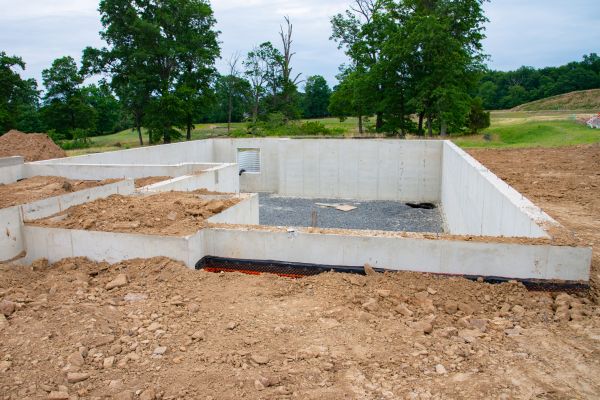 Basement Foundation Pouring in Visalia