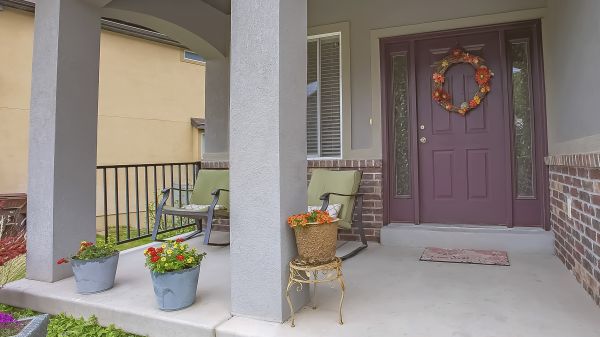 Porch Concrete Laying in Visalia