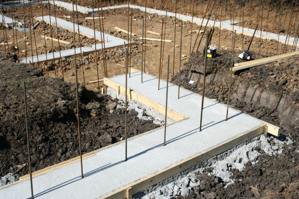 Footing Construction in Visalia