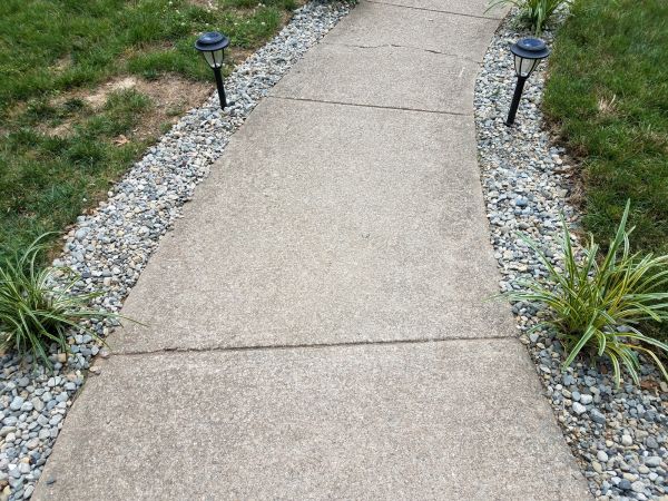 Cement Path Construction in Visalia