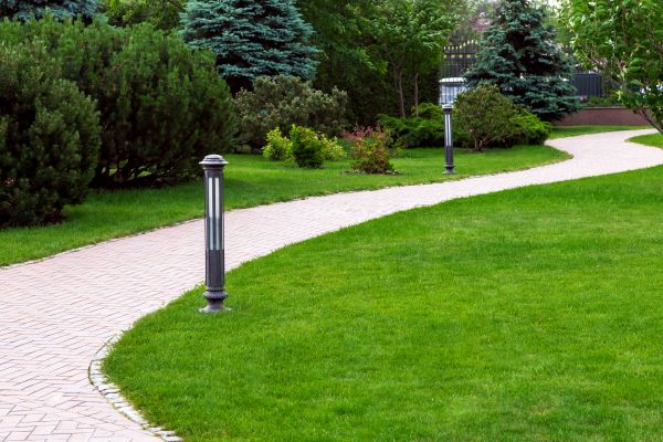 Backyard Sidewalk Installation in Visalia